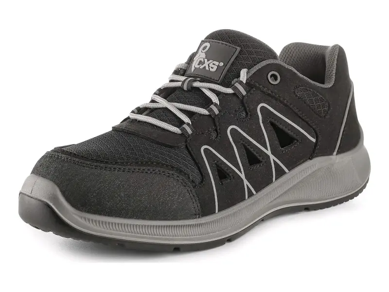 Obuv CXS TEXLINE BOSUT O1, polobotka, černo-šedá, vel. 38
